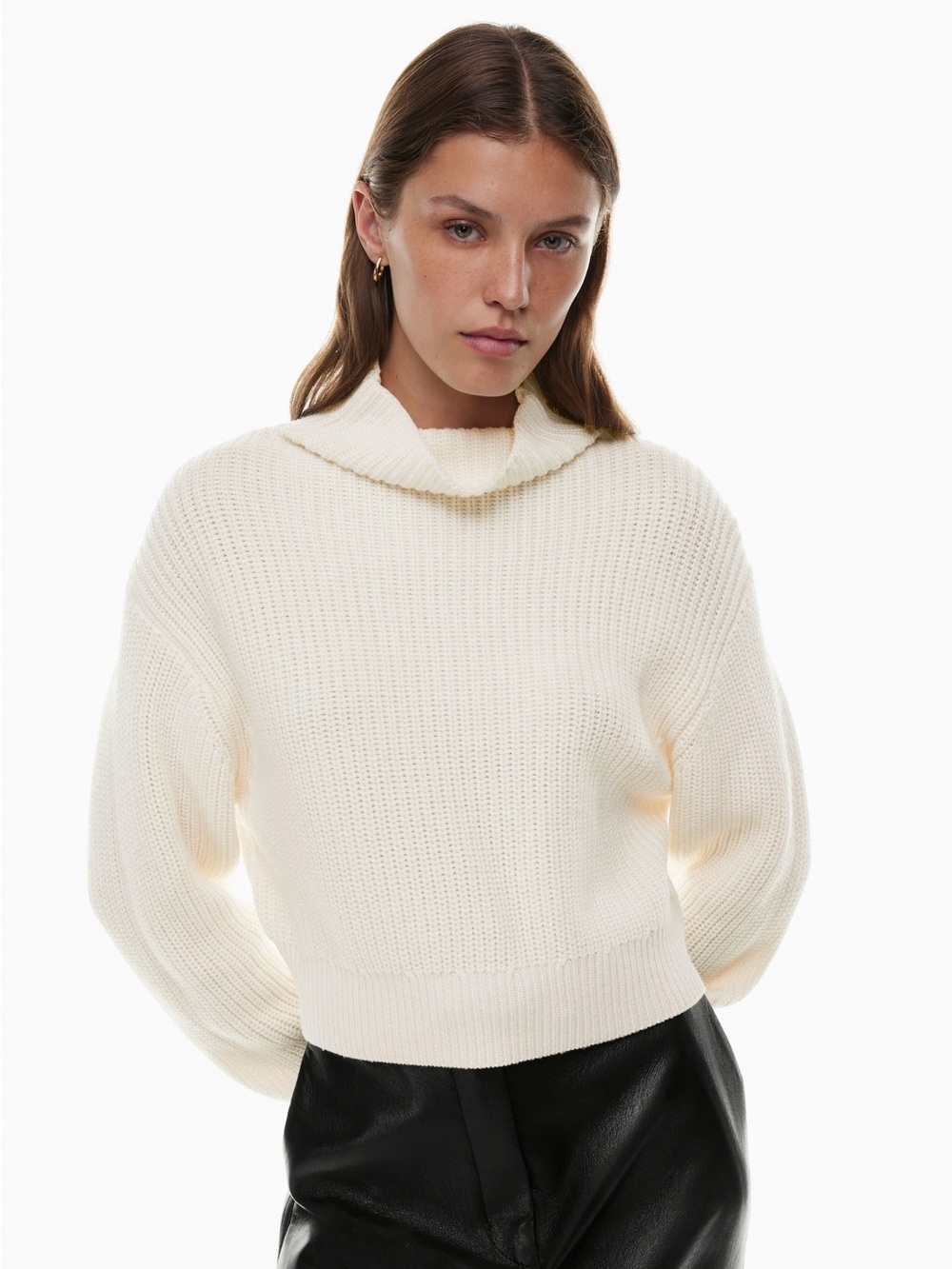 Aritzia/Wilfred Montpellier waist sweater